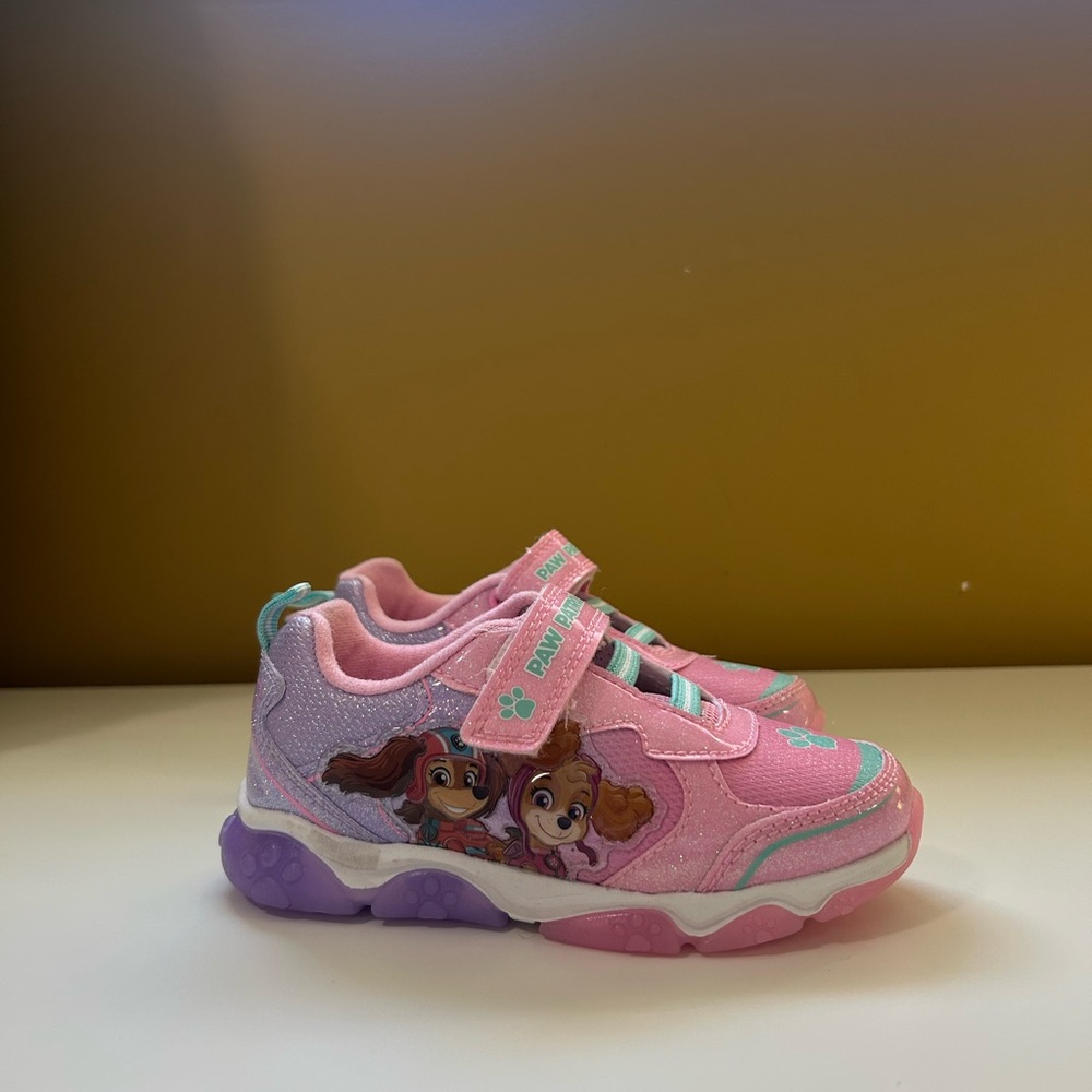 Paw Patrol Pink and Purple Sneakers for Kids